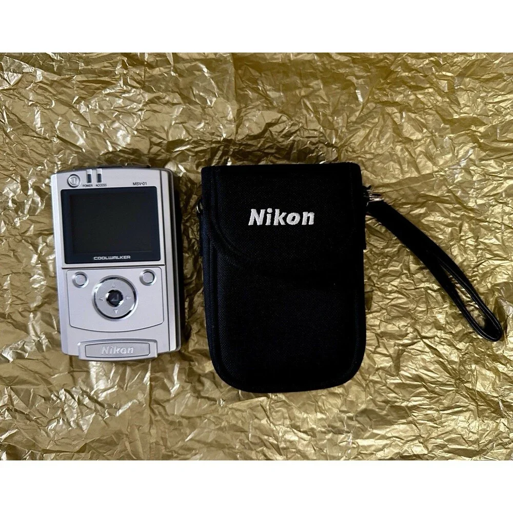 Nikon Coolwalker MSV-01 Mobile Storage Device & Carrying Case READ